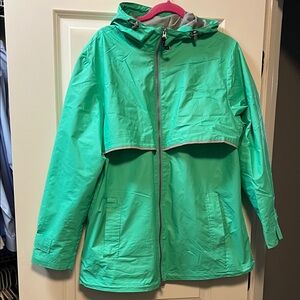 Charles River Apparel Aqua Raincoat